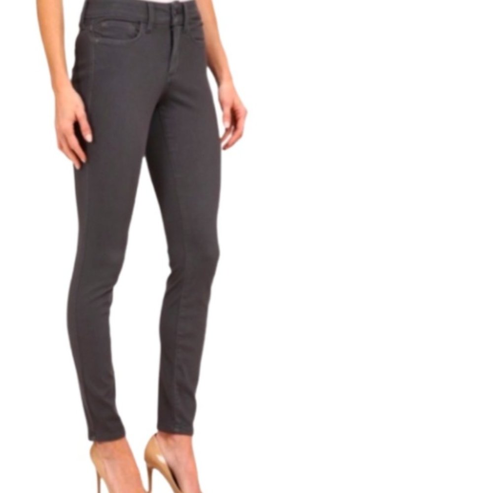 NYDJ Marilyn Straight Leg Grey Denim Jeans Sz 10